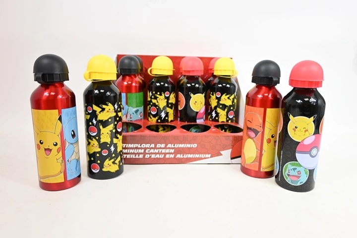 Pokémon kovinska steklenica za pitje 500 ml