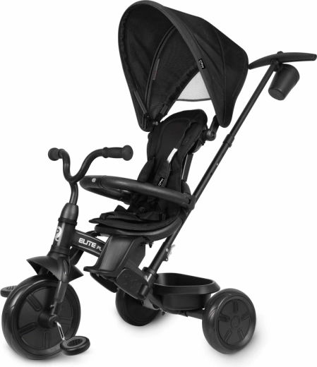 QPlay trikolesnik Elite Platinum črn