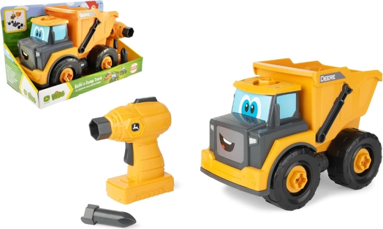 Tomy JOHN DEERE gradbena prekucna vozila z vrtalnikom Build-A-Buddy