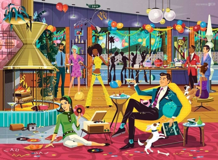 Ravensburger sestavljanka Jazzy! Čas za zabavo 500 koščkov