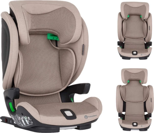 Petite&Mars avtosedež Elite Fix Pro i-Size tan brown air 100–150 cm (15–36 kg)
