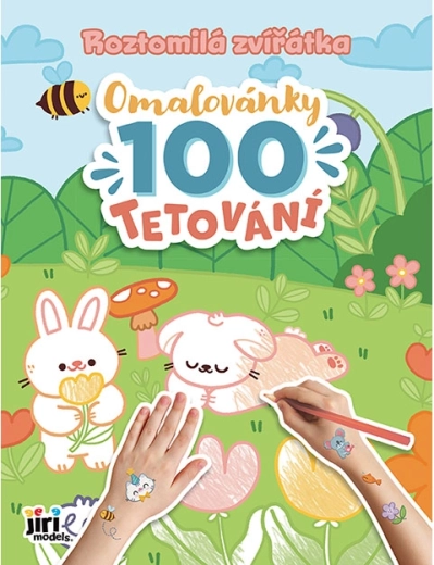 Pobarvanke in 100 tatujev ljubke živali