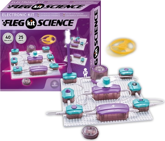 Elektronski sestavljalni komplet Fleg Science