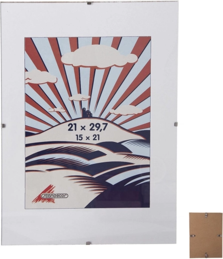 Klip okvir s steklom 21 × 30 cm (A4)