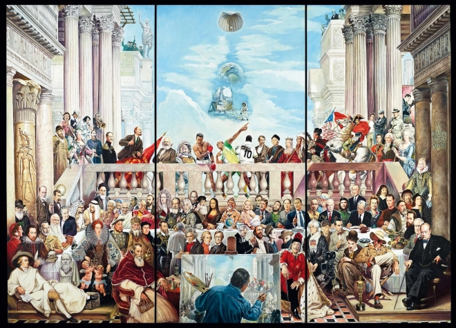 Schmidt sestavljanka Tako mine posvetna slava 3000 koščkov