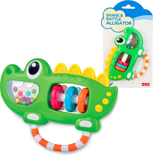 Hap-P-Kid ropotuljica krokodil za dojenčke