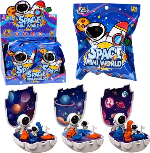 Space Mini World mini vesoljska baza s figurico astronavta