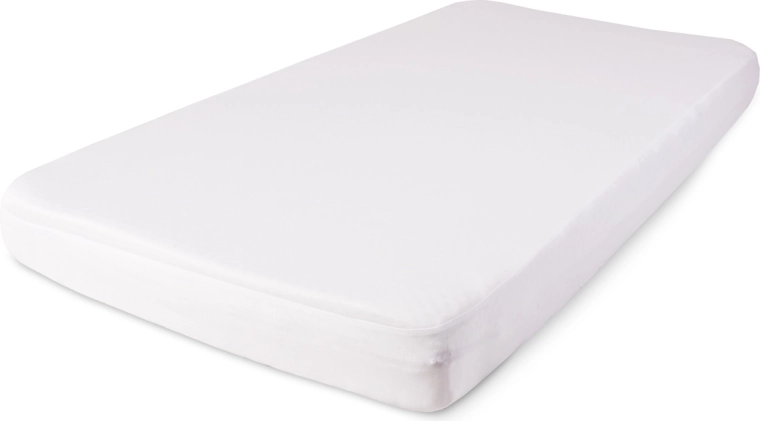 Nepremočljiva napenjalna rjuha Tencel 70 × 140 cm bela