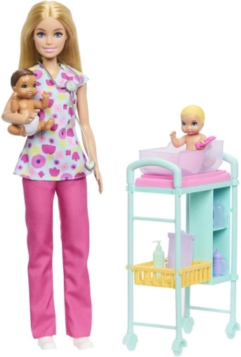 Barbie igralni set poklic – pediatrinja