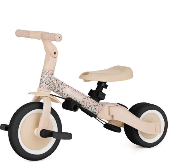 Petite&Mars multifunctional 5-in-1 tricycle Turbo Pink Meadow
