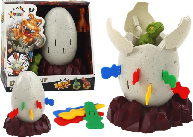 Dinozavrova igra s poskakujočim jajcem