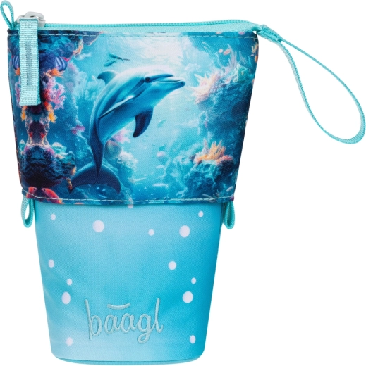 Šolski peresnik z motivom delfina BAAGL GRS