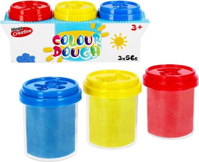 set barvnih plastelinov