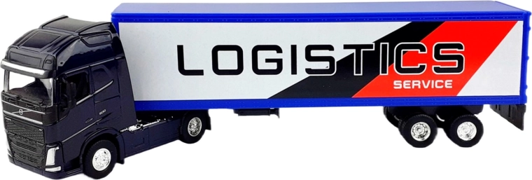 Kovinski tovornjak s prikolico VOLVO 1:64 Welly