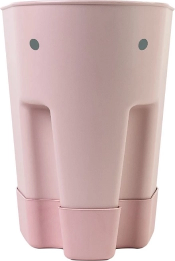 Shnuggle Ellie košara za shranjevanje igrač za v kad, blush pink