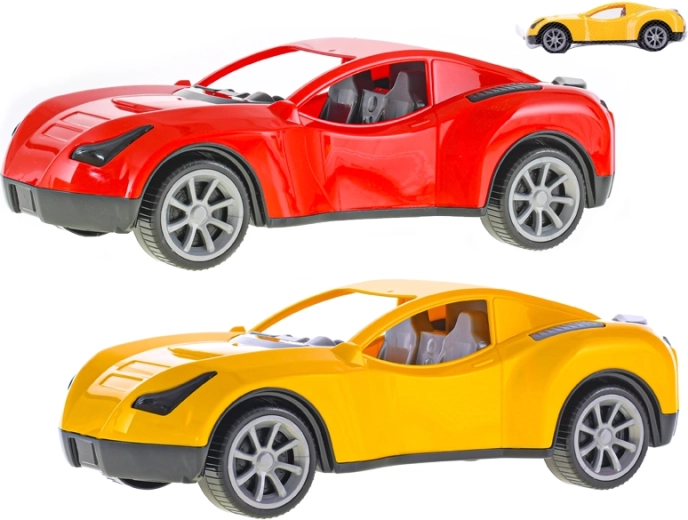 Športni avto 38 cm z prostim tekom, 2 barvi