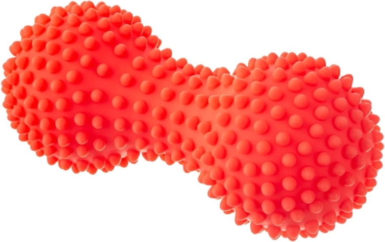 Masažni duoball z bodicami TULLO – rdeč