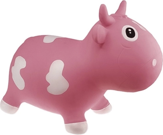Kidzzfarm skakalna kravica milk cow junior rožnata - 1 kos
