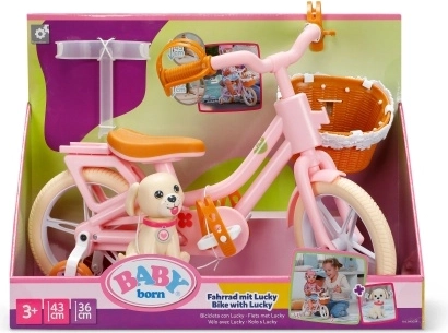 BABY born kolo s kužkom Lucky za punčke