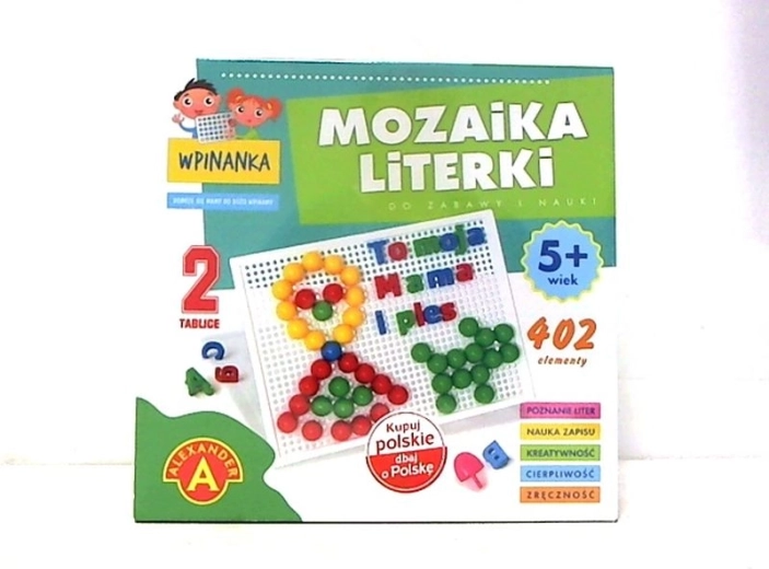 Mozaikovna vstavljanka – črke