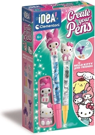 Clementoni Idea mini tovarna za pisala Hello Kitty in prijatelji
