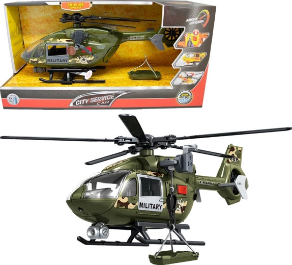 Vojaški helikopter 1:12 SPARKYS