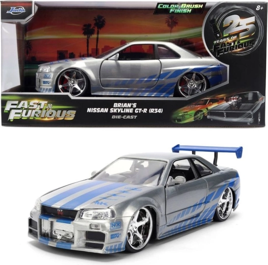 Jada Fast & Furious Nissan Skyline GT-R jubilejna izdaja 1:24