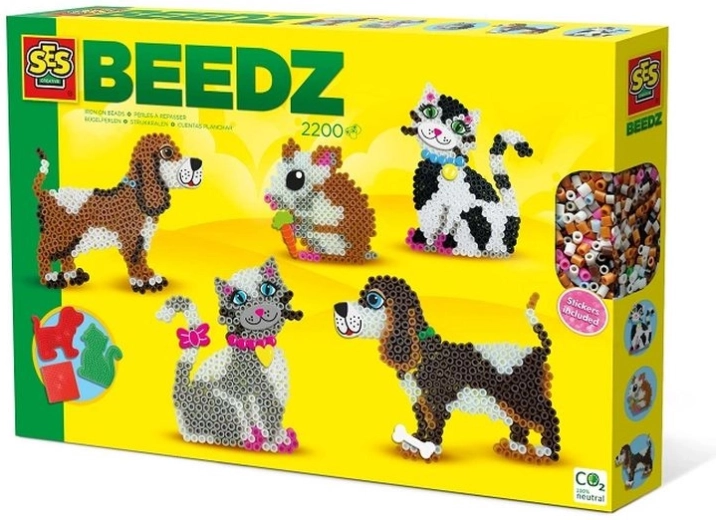 SES Creative Beedz likalne perlice – živalice