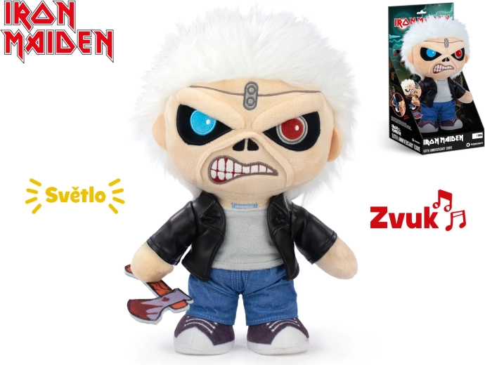 Plišasta igrača Eddie ob 50. obletnici IRON MAIDEN