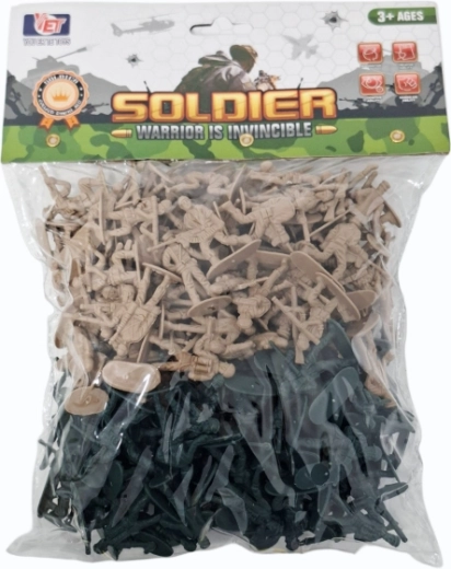 Plastični vojaki – komplet figur za bojne prizore