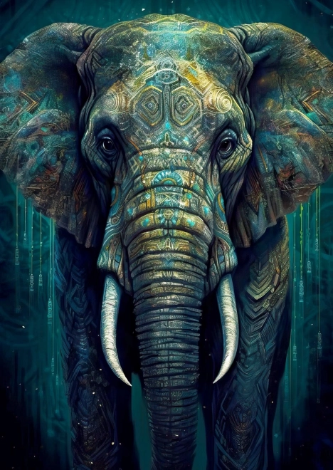 Puzzle Orientalski Veličastje 1000 kosov