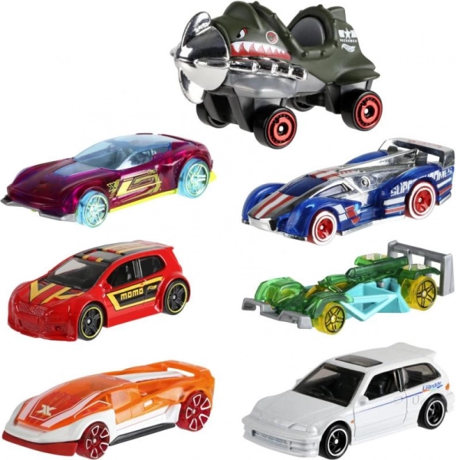 Hot Wheels kovinski avtomobilčki 1:64 – mešanica modelov, karton 72 kosov