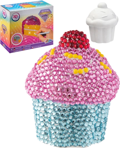 Grafix diamantno slikanje 3D tortica - 1 kos