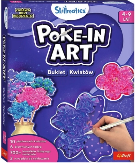 Skillmatics Poke-In Art šopek rožic