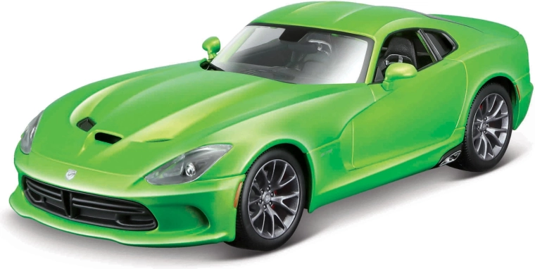 Maisto SRT Viper GTS 2013 kovinski model zelen 1:18