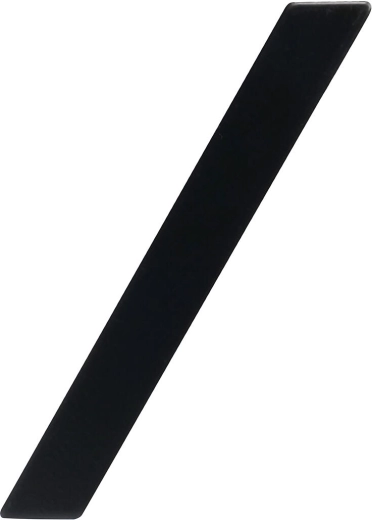 Hišna oznaka 95 mm iz nerjavečega jekla – črna mat