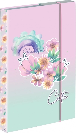 Škatla za zvezke formata A5 Flowers