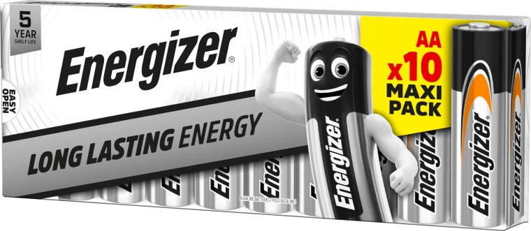 Energizer Everyday alkalne baterije AA, 10 kos