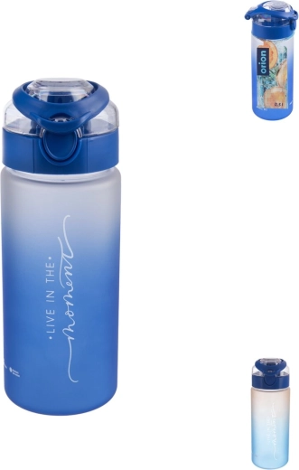 Steklenica SAGA iz tritana 0,5 l modra