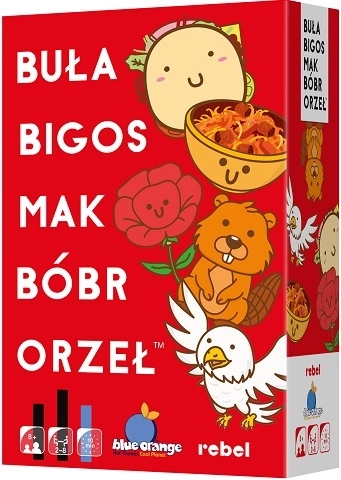 Rebel Buła, bigos, mak, bóbr, orzeł – postrehovna kartaška igra