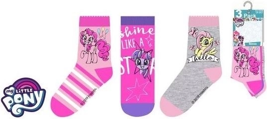 Komplet nogavic My Little Pony (3 pari)