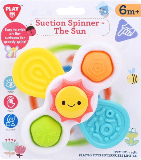 Playgo suction spinner Sun
