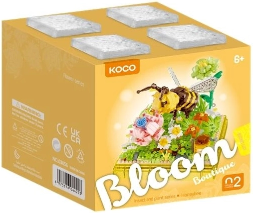 KOCO gradbeni komplet čebela in rožice 668 kosov - 1 kos