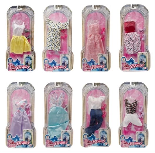 Oblačilo z dodatki za punčke