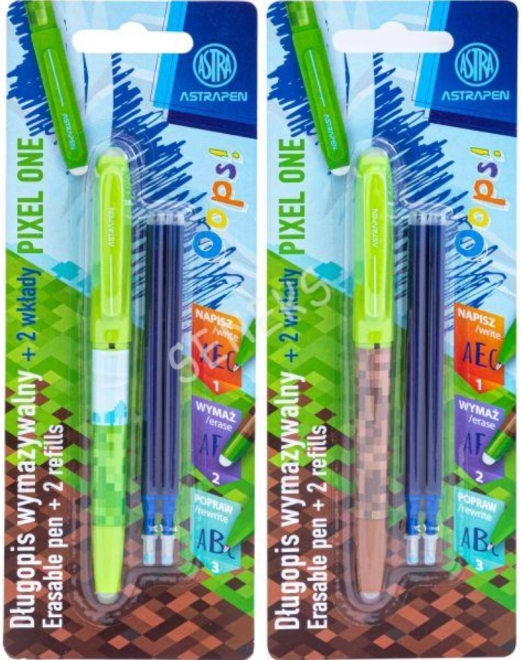 ASTRA brisalno pero Minecraft + 2 kosa polnil (mix)