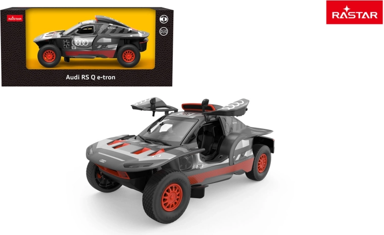 Kovinski model avtomobila Rastar Audi RS Q e-tron 1:24 siv