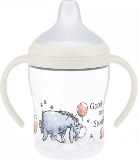 Učilni dojenčkov steklenička NUK Perfect Match DISNEY Medvedek Pu in Osliček 150 ml