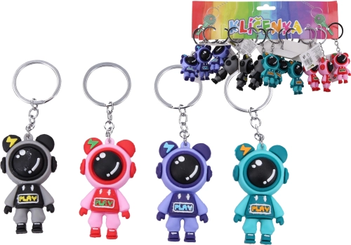 Obesek za ključe Kozmonavt