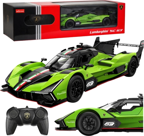 RC avto LAMBORGHINI SC63 1:24 zelen Rastar