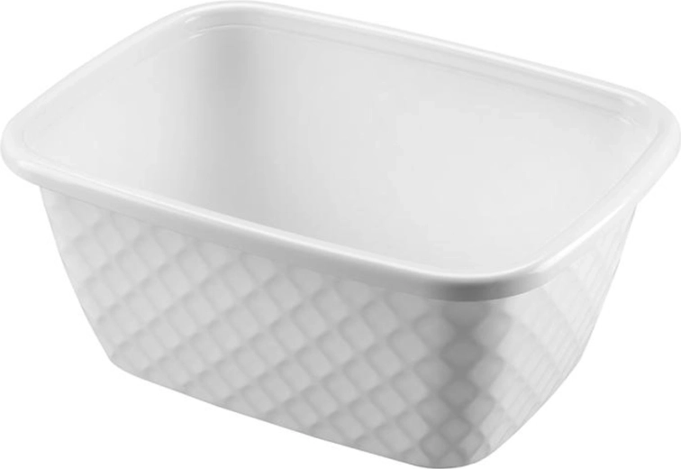 Plastična košara HEIDRUN 45 × 34 × 17,5 cm, mešanica barv